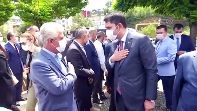 Bakan Kurum, Vakfıkebir Millet Bahçesi'nde incelemelerde bulundu (2) - TRABZON