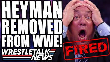 WWE In CHAOS! Vince McMahon FURY! Paul Heyman REMOVED! | WrestleTalk News