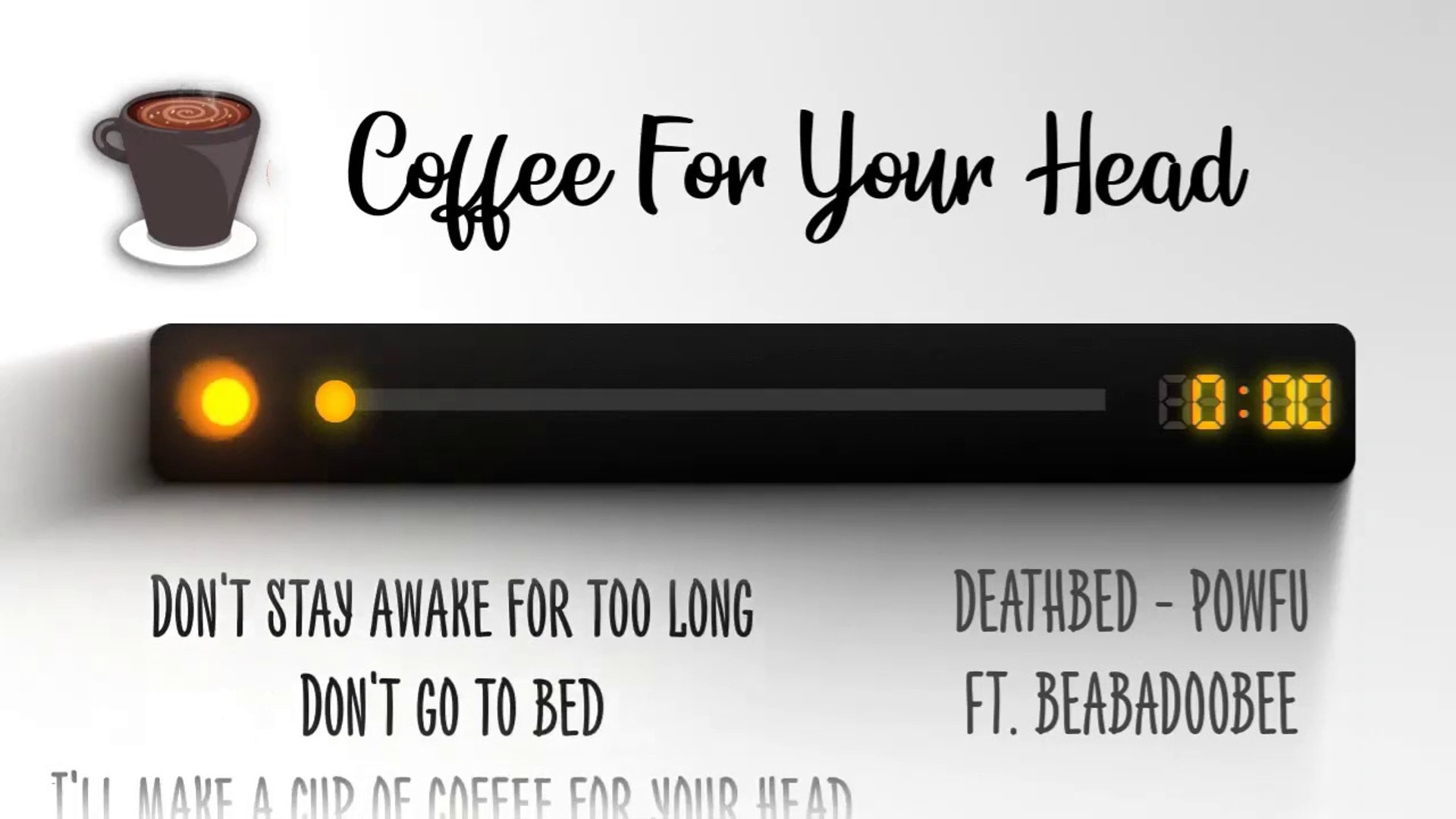 Death Bed Powfu Ft Beabadoobee I Lyrics Music Video I Coffee For Your Head Video Dailymotion