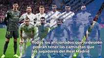 El Real Madrid Subastará las camisetas de sus jugadores durante los partidos