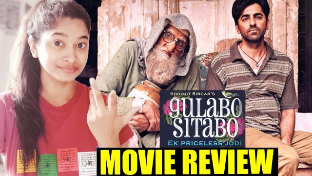 Gulabo Sitabo Movie Review Amitabh Bachchan Ayushmann Khurrana