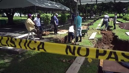 Panamá acha restos humanos resultantes da invasão americana