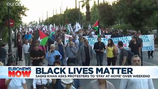 Statues boarded up as London Mayor urges Black Lives Matter protesters to stay at home