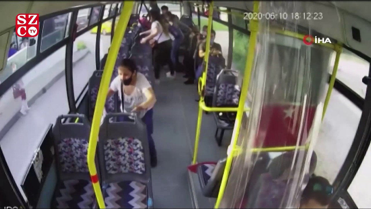 Otobüste kalp krizi geçirdi şoför hastaneye böyle yetiştirdi