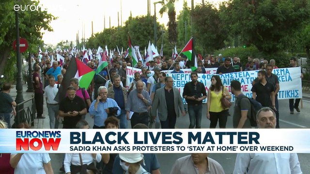 Statues boarded up as London Mayor urges Black Lives Matter protesters to stay at home