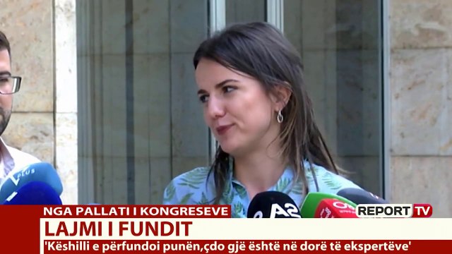 Report TV - Rudina Hajdari: Beteja ime tani është në parlament, duam edhe numërim elektronik