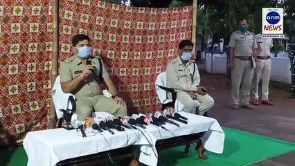 Live ANM News - Paschim Medinipur District Superintendent of police in talk with reporters
