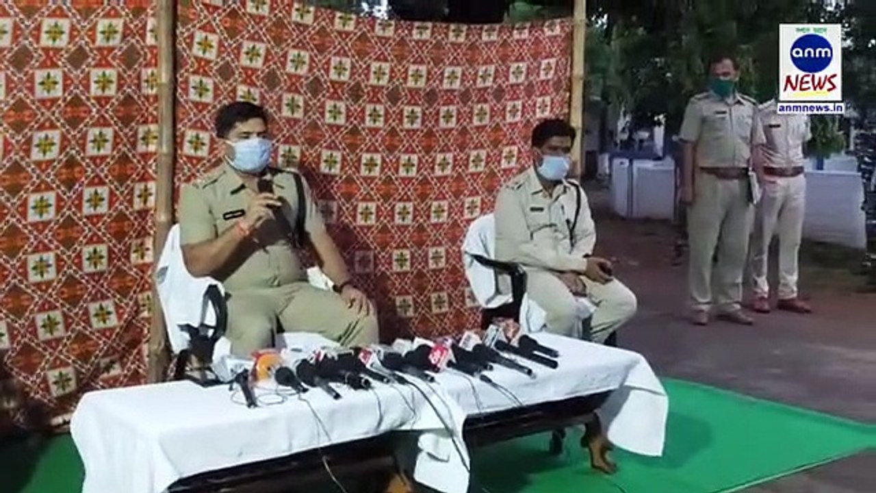 Live ANM News - Paschim Medinipur District Superintendent of police in talk with reporters