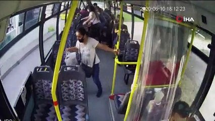 Otobüste kalp krizi geçirdi şoför hastaneye böyle yetiştirdi