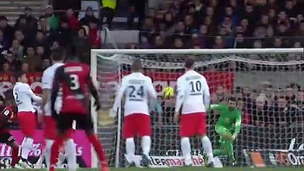 J18 EA Guingamp - Paris Saint-Germain (1-0)  - Résumé - (EAG - PSG)   2014-15