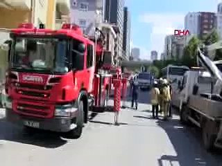 Ümraniye’de korku dolu anlar… Mahalleli sokağa döküldü