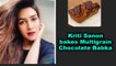 Kriti Sanon bakes Multigrain Chocolate Babka