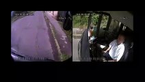 Un conducteur de bus sauve une femme qui se fait agresser dans la rue