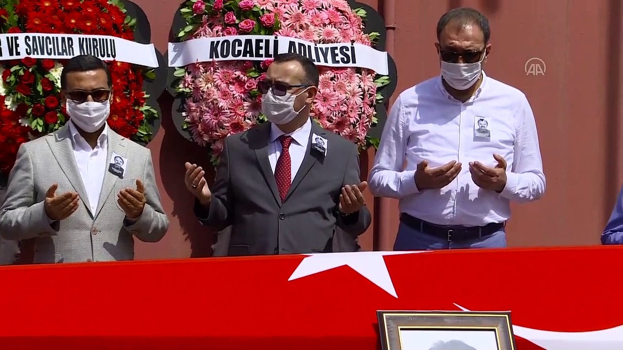 Hayatını kaybeden Kocaeli Cumhuriyet Savcısı Altunoğlu için adliyede tören yapıldı - KOCAELİ