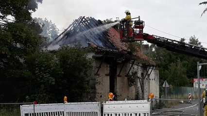 Tournai Incendie d un Squat rue Thomas Becket