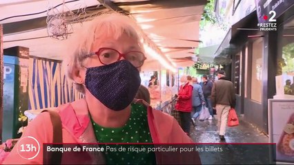 Banque de France : pas de risque particulier pour les billets