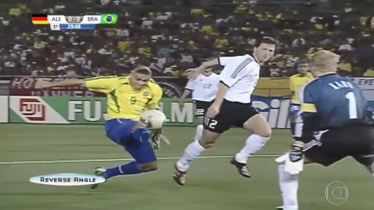 FINAL DA COPA DO MUNDO DE FUTEBOL 2002 -- BRASIL X ALEMANHA --PRIMEIRO O TEMPO-PARTE FINAL