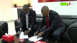 Reportage : Signatures de partenariats entre SAMA Money S.A et autres structures présentes au Mali