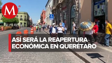 Negocios no esenciales reabrirán desde el 17 de junio en Querétaro