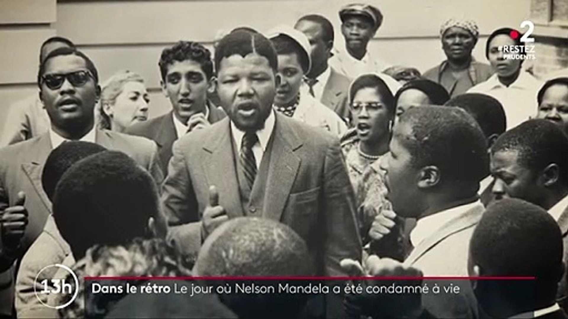 Dans le rétro : le jour où Nelson Mandela a été condamné à vie - Vidéo Dailymotion