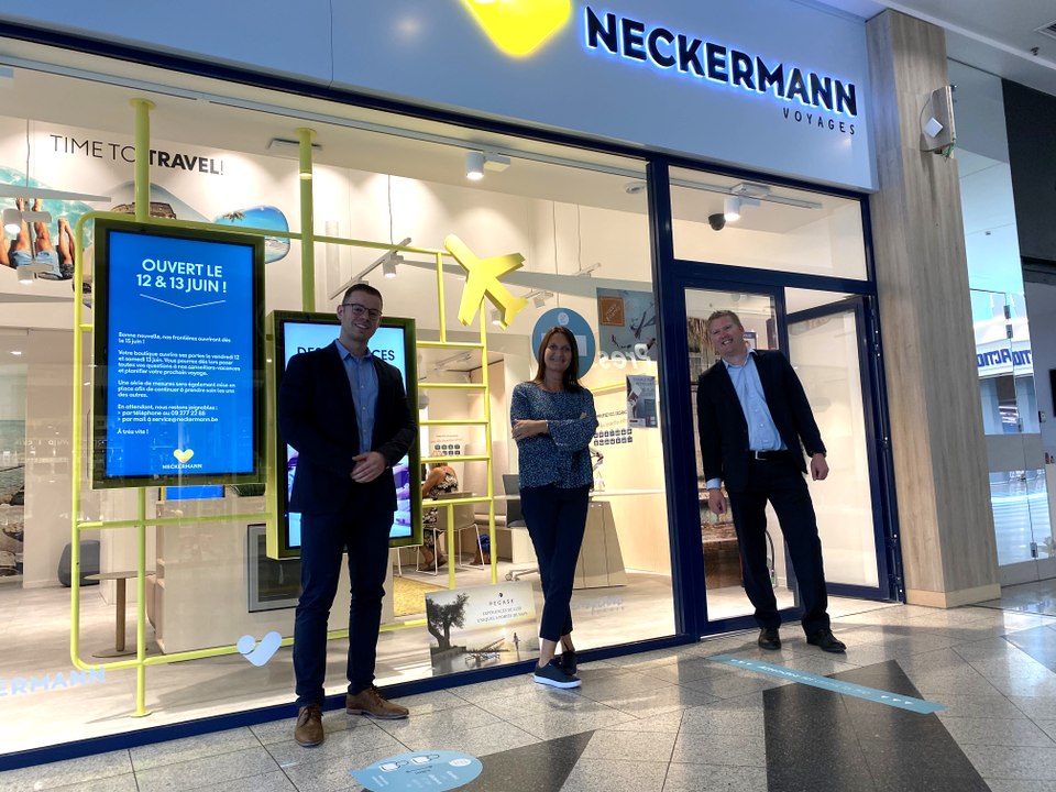 Réouverture des agences de voyages - L'exemple de Neckermann Liège/Belle-Île