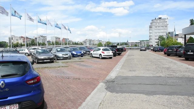 Le parking du palais des congrès de Liège