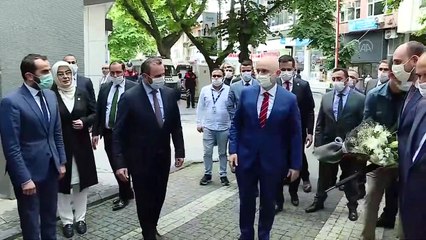 Bakan Karaismailoğlu AK Parti Yalova İl Başkanlığı'nı ziyaret etti - YALOVA