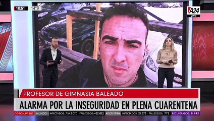 Habló la madre del profesor baleado en el conurbano bonaerense