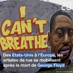 Download Video: Mort de George Floyd : Les artistes de rue se mobilisent