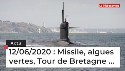 Missile, algues vertes, Tour de Bretagne … Cinq infos bretonnes du 21 juin