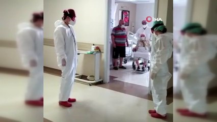 - 87 yaşında Korona virüsü yenerek taburcu oldu
