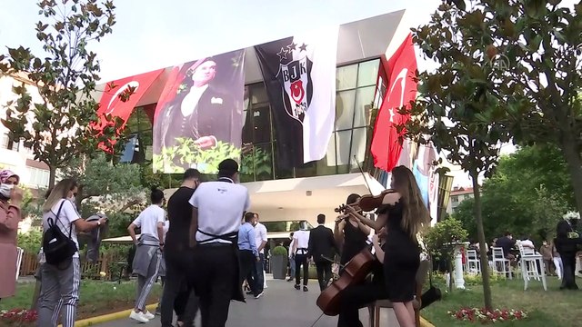 Beşiktaş Kulübüne tekrar kazandırılan Mehmet Üstünkaya No: 1903 Tesisleri açıldı - İSTANBUL