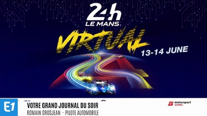 Romain Grosjean : "Une course automobile comme on fait en vrai, mais en ligne"