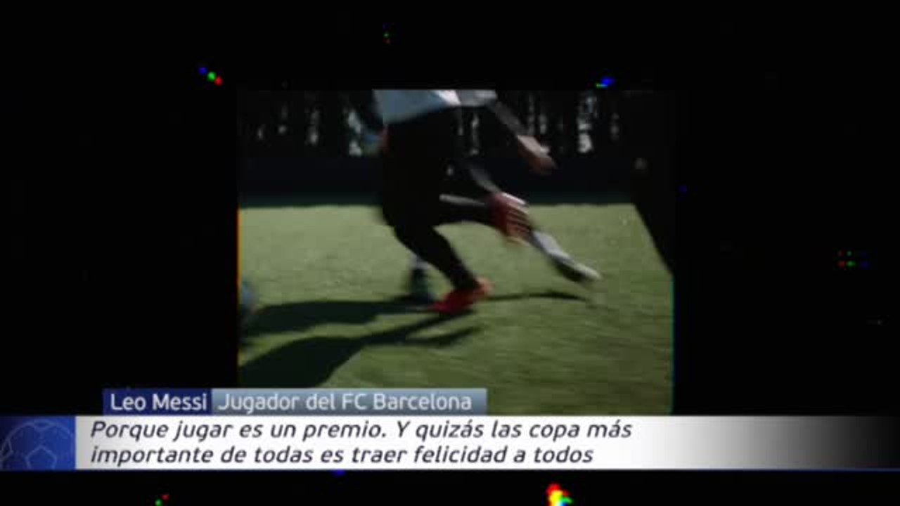 Messi: "Estar lejos de las canchas me hizo pensar, como cualquier otro jugador solo quiero jugar"