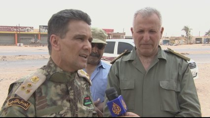 Libya offensive: Government-backed forces push into city of Sirte