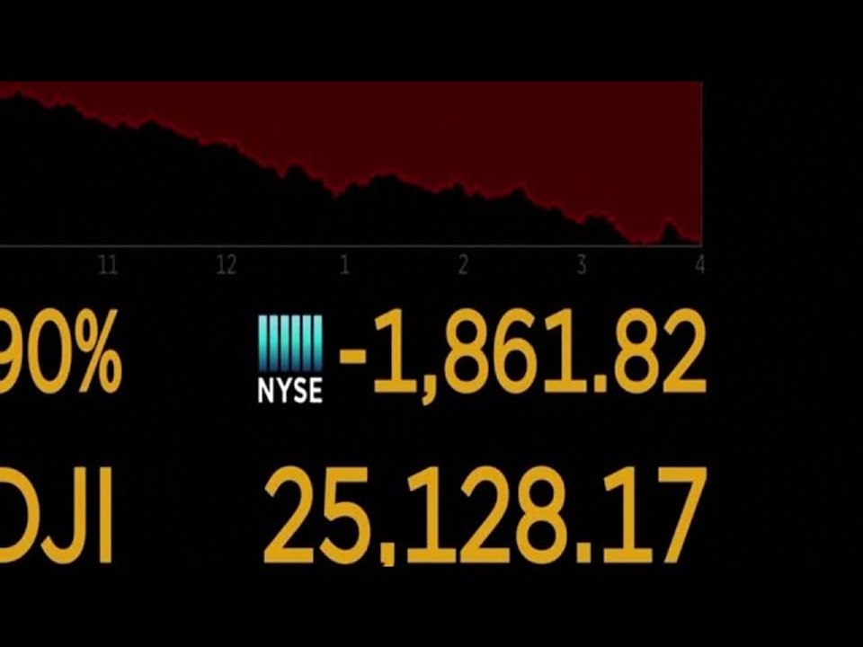 U.S. stocks plunges on fears of spurt in virus infections