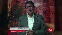 No retornaremos al Senado hasta superar circunstancias de contagios: Ricardo Monreal