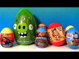 30 Surprise Easter Eggs Kinder Peppa HelloKitty Giant AngryBirds Starwars Disney Marvel Spiderman
