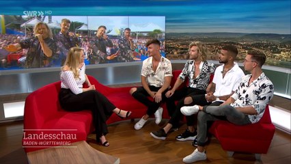 Feuerherz - Interview (Live bei Landesschau Baden-Württemberg, 30.07.2019)