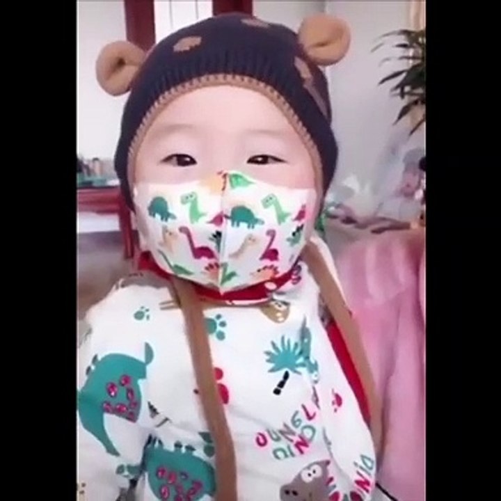Bebekler için maske takalım
