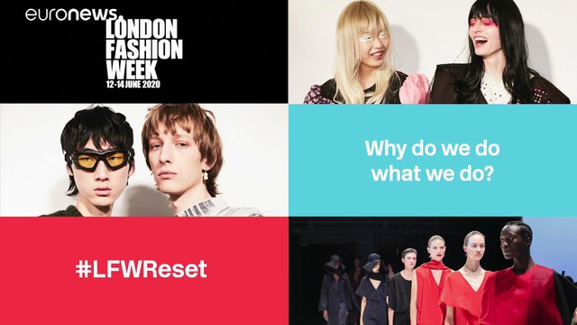 Неделя моды в Лондоне проходит в формате онлайн