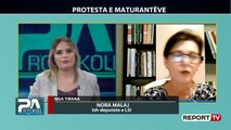 Protesta para ministrisë së Arsimit, Malaj i përgjigjet Shahinit: Maturantët nuk janë të politizuar