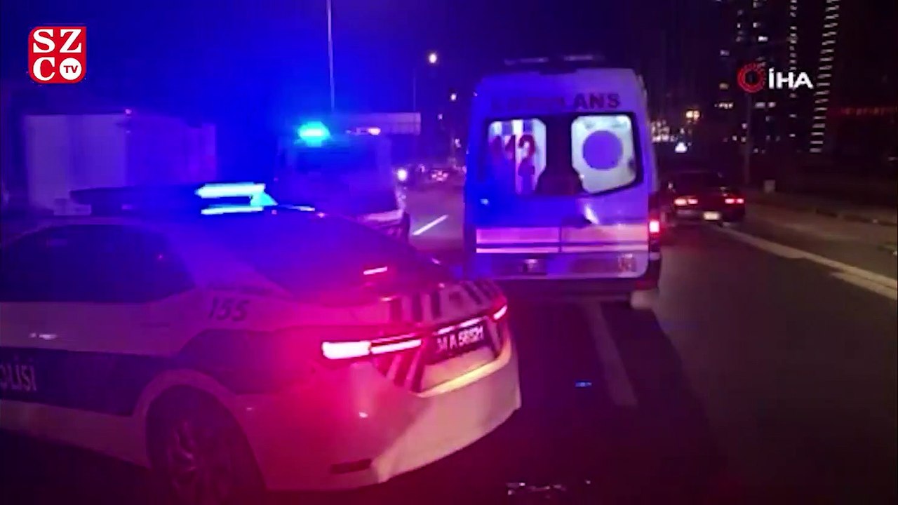 TEM'de feci kaza: Makas attı 6 araç birbirine girdi