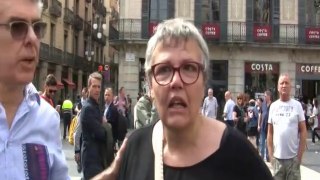 Llanto por Cataluña. Violenta y fascista represión militar españolista.