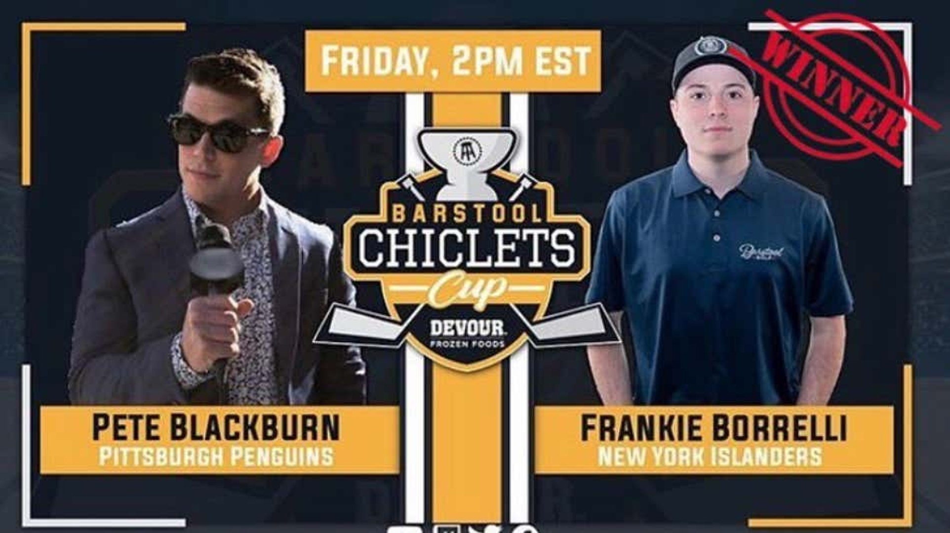 WE'RE GOING TO BORRELLI'S: Frankie Borrelli Advances Once Again After  Beating Pete Blackburn In The Chiclets Cup Presented By DEVOUR - video  Dailymotion