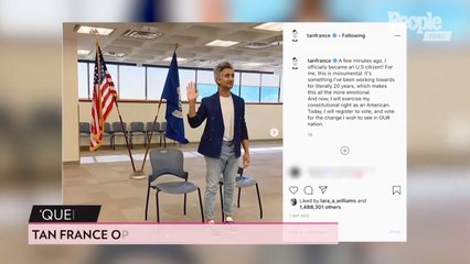 Tan France Celebrated Becoming a U.S. Citizen 'In The Most American Way' — 'Donuts in the Car'!