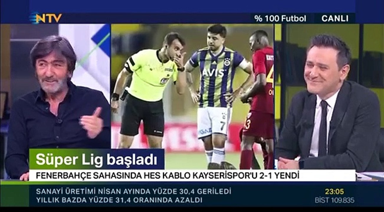 Fenerbahçe 2-1 Kayserispor | Rıdvan Dilmen Yorumları | %100 Futbol