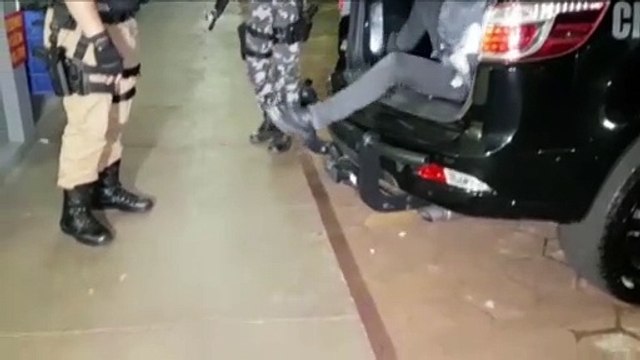 Acusado de agredir o pai no Bairro Alto Alegre, jovem é detido pelo Pelotão de Choque
