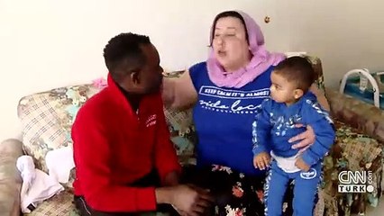 Nijerya'dan Türkiye'ye uzanan aşk  | Video