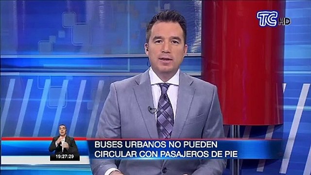Se dispone que en Quito no pueden circular pasajeros de pie en buses urbanos